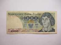 Banknot 1000 Złotych 1982 r.Mikołaj Kopernik