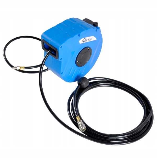 Пневмошланг на катушке 10м 8х12мм G03190, армований шланг -5 до +45°С