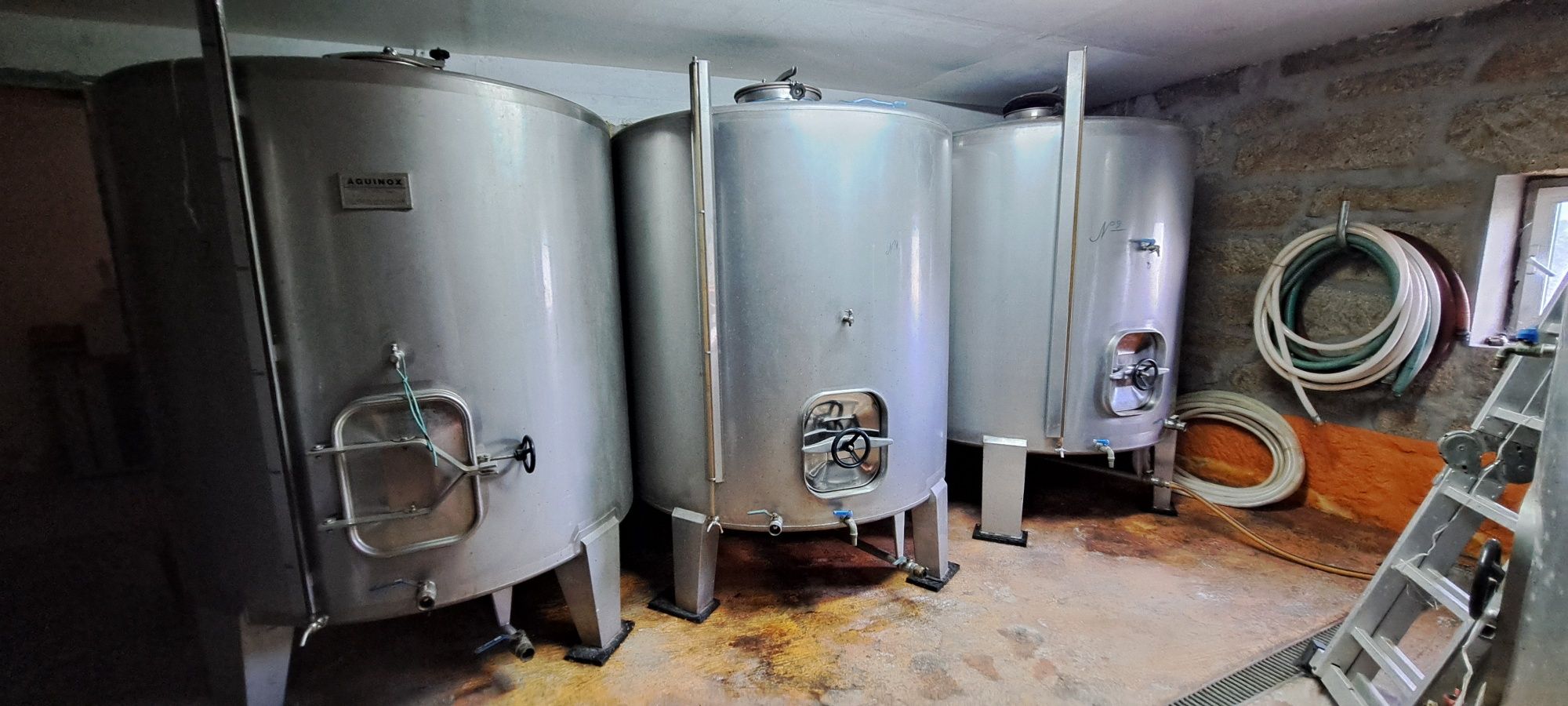 Vendo 4 Cubas de Inox