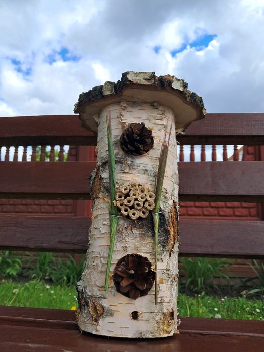 Insekt - domek hotel dla owadów !