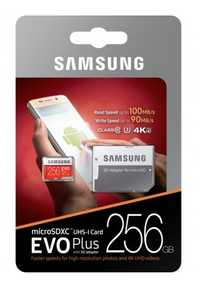Karta pamięci microSD Samsung Evo Plus 256 GB + GRATIS