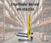 Empilhador Stacker Manual Cap. 1.500kg  Elev. 1.6mt     JR19