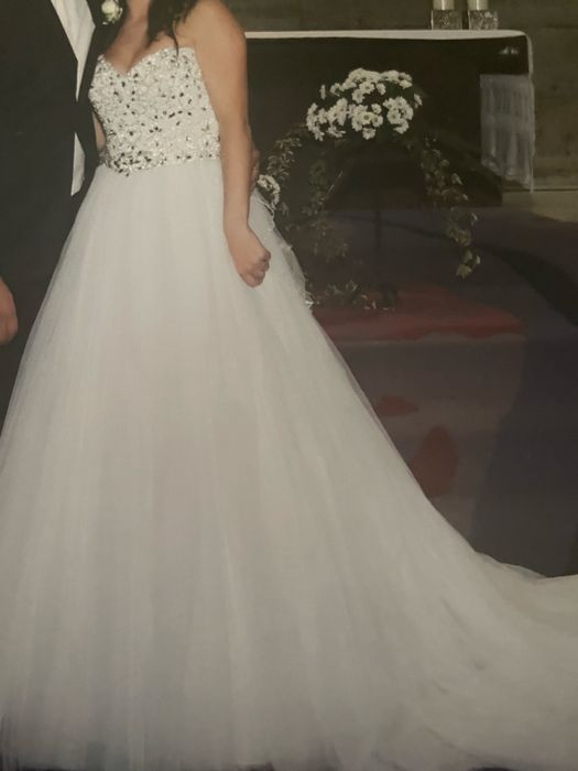 Vestido de noiva Maggie Sottero Brilhantes Swarovski
