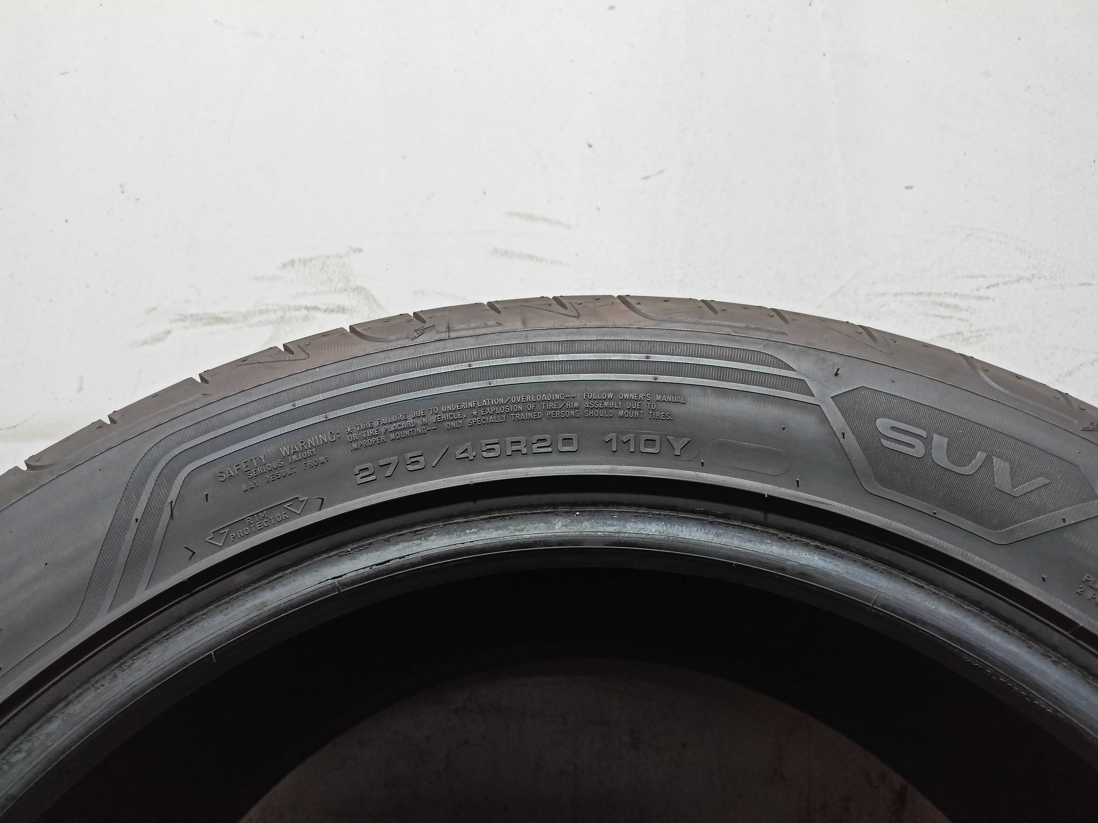 Goodyear Eagle F1 275/45/20 2020rok 110Y 7,2mm (868)