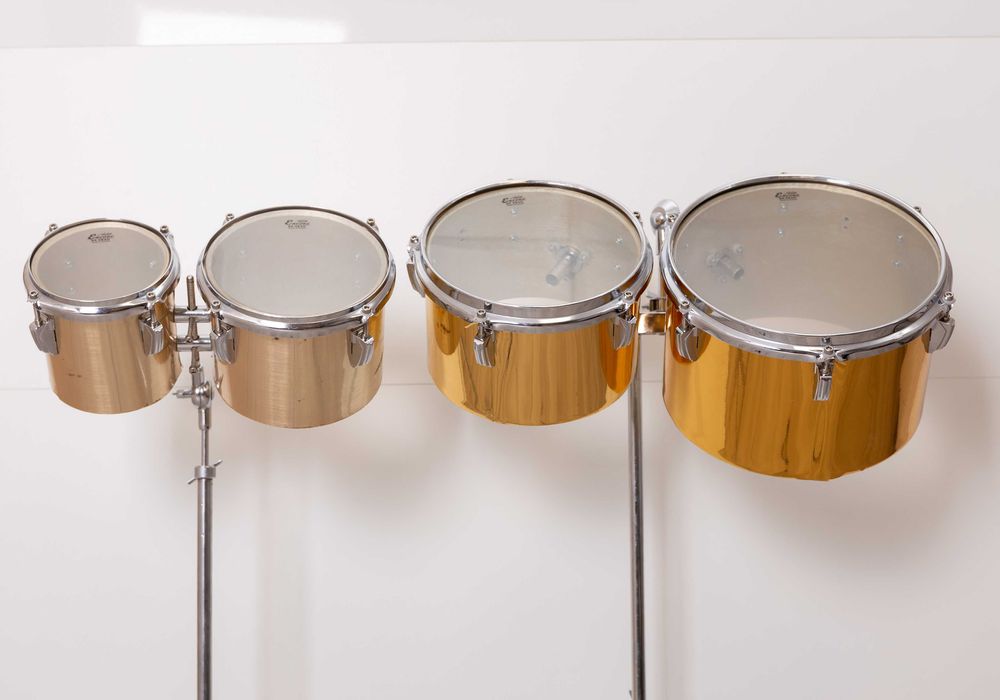 Bongosy - tomy - bębny - AMATI 6" i 8" oraz 10" i 12" oraz statywy HIT