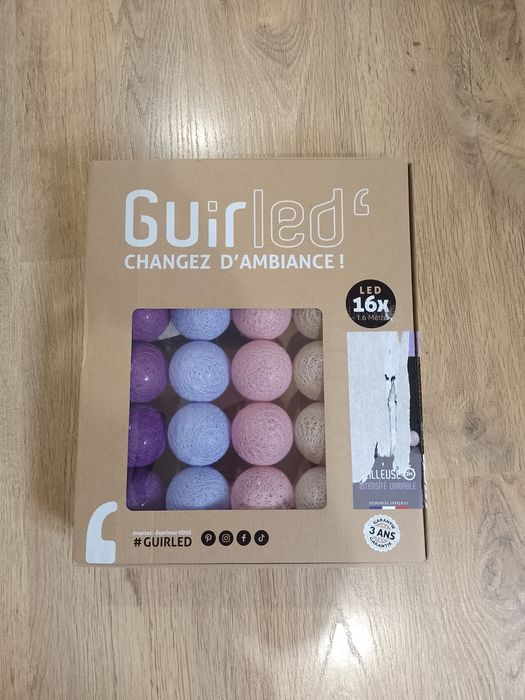 Girlanda 16x kulki LED USB guirled