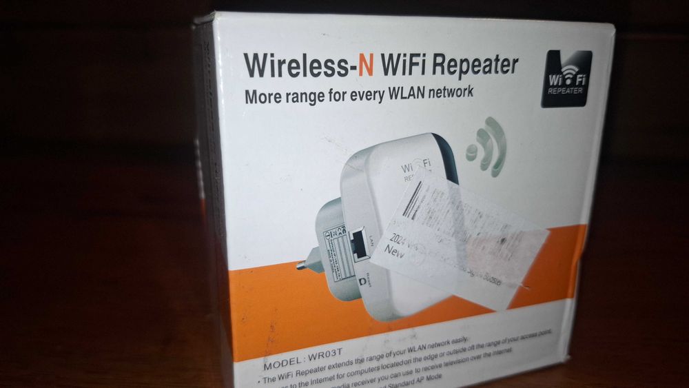 Wi-Fi Wireless Repeater - Repeater Bezprzewodowy Wi-Fi