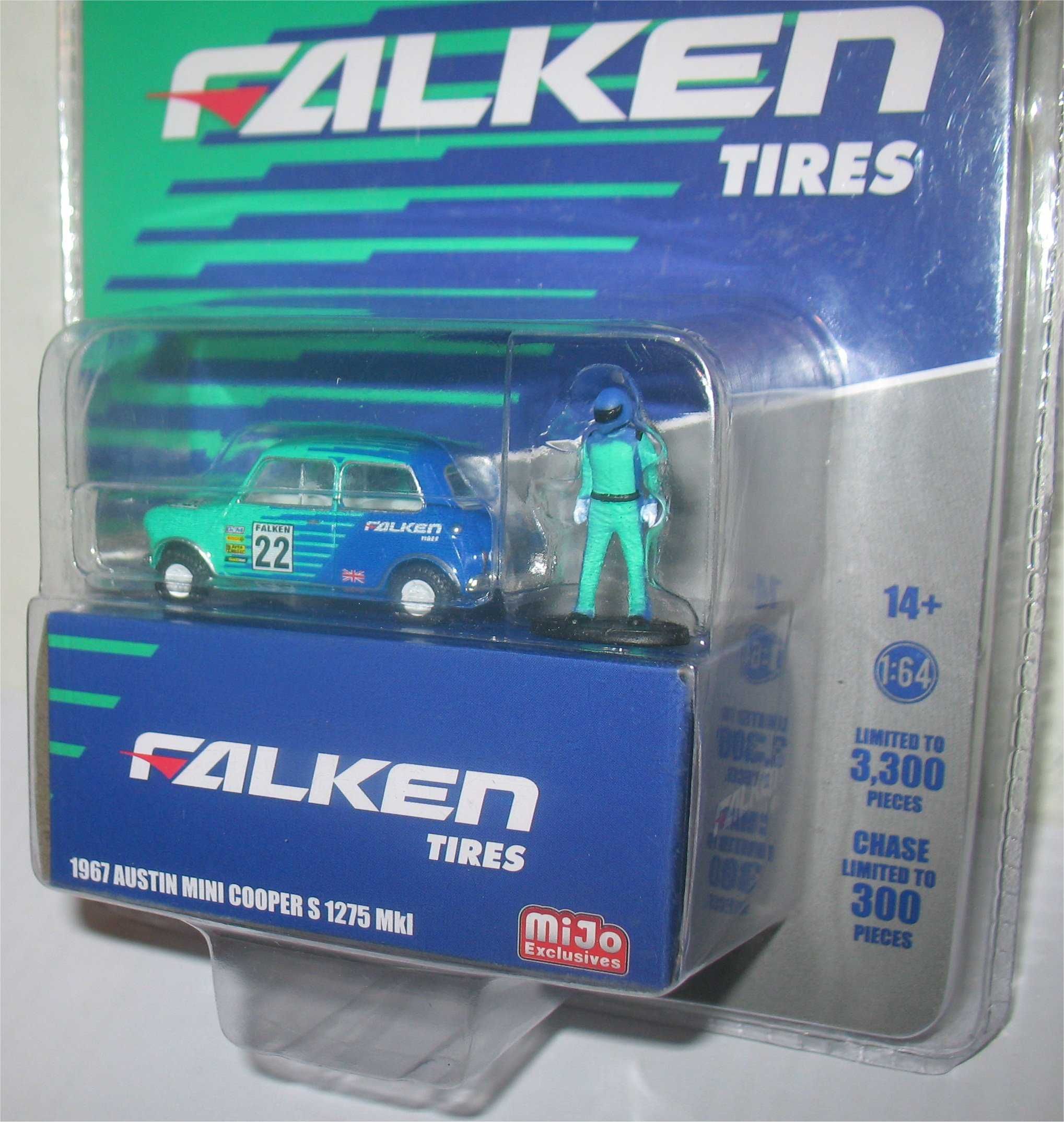 Greenlight - 1967 Austin Mini Cooper S 1275 MkI - Falken Tires