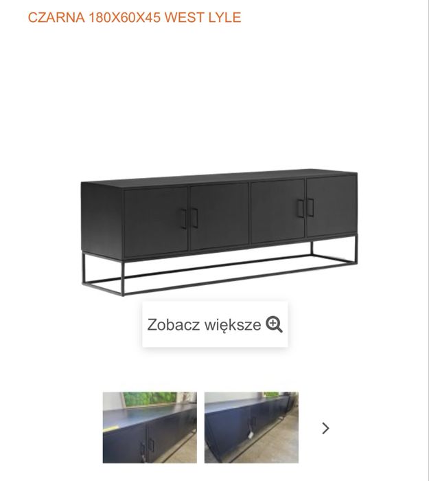 Westwing komoda west lyle dtewno mango