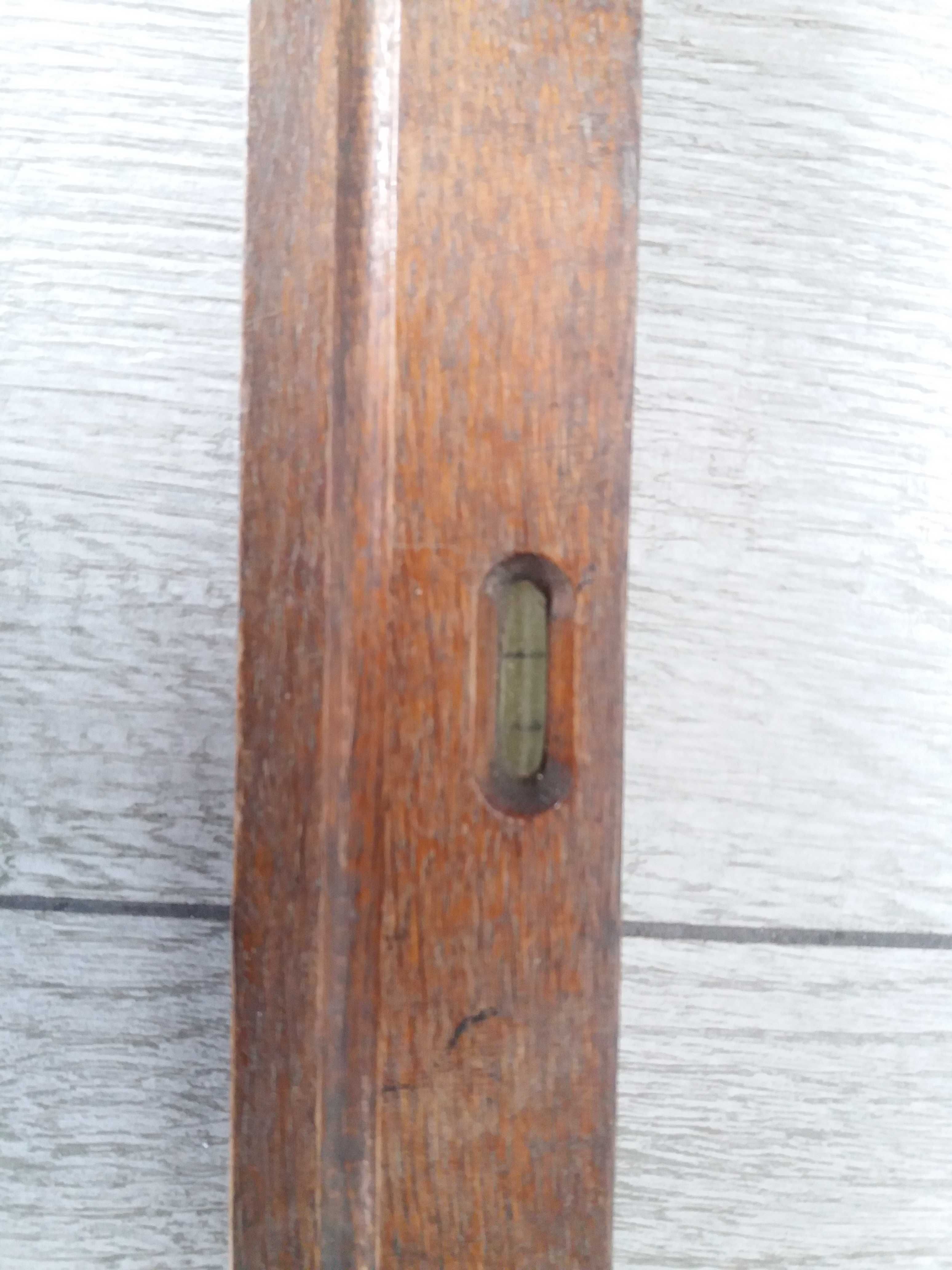 Poziomica, "zabytkowa" drewniana 70 cm, ok. 100 lat