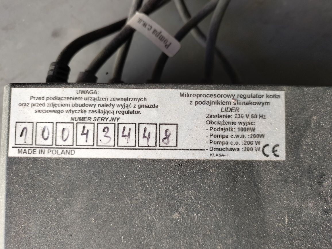 Sterownik kotła centralnego ogrzewania