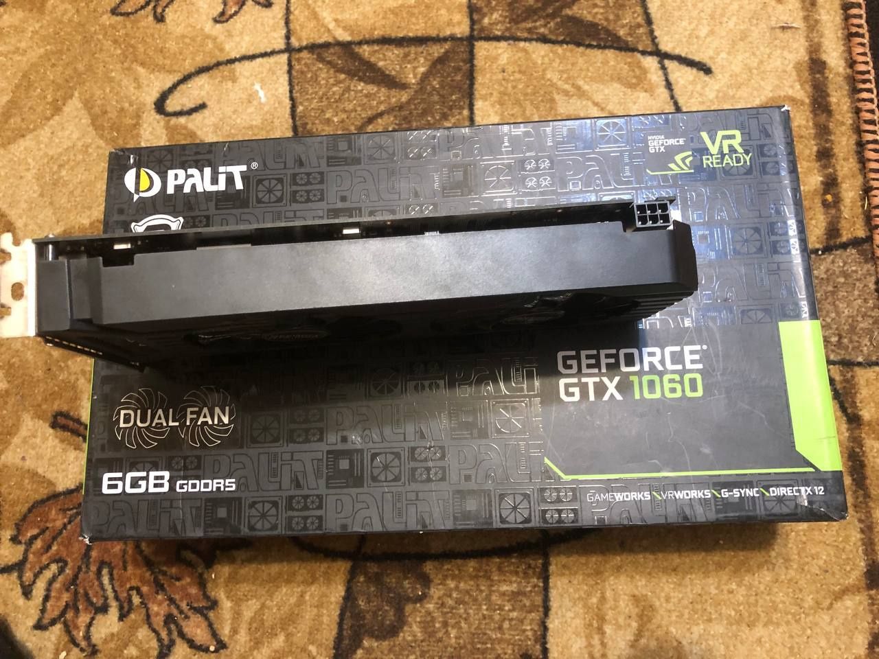 Відеокарта gtx 1060 6 gb palit dual робоча