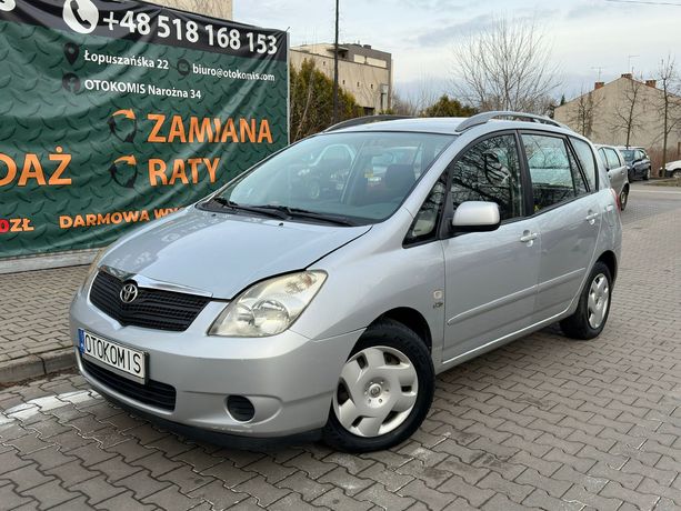 !!Toyota Corolla Verso 2.0 2003 rok długi opłaty klima gwarancja