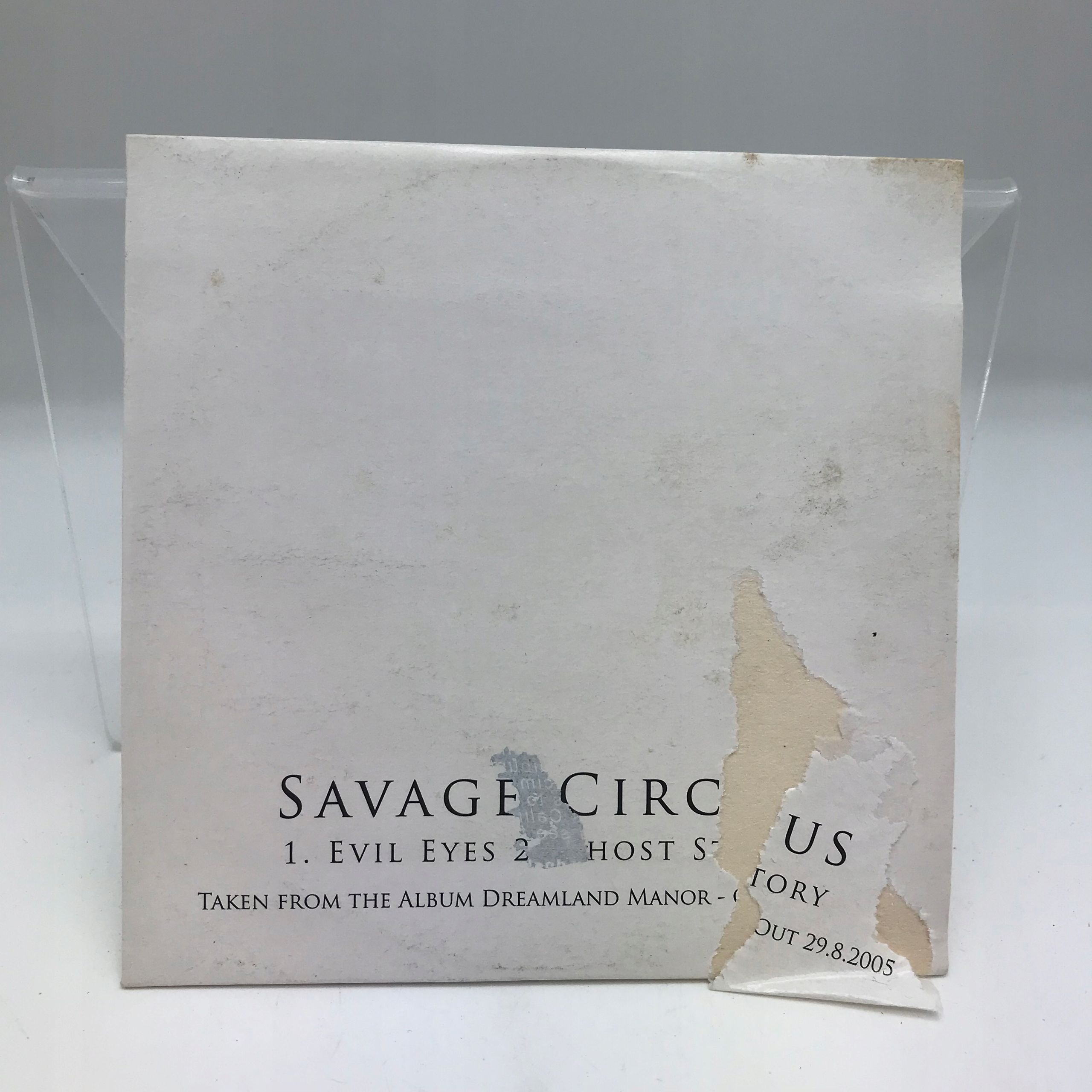 cd - savage circus - evil eyes / ghost story