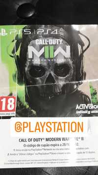 Jogo ps4/ps5 call of duty MW