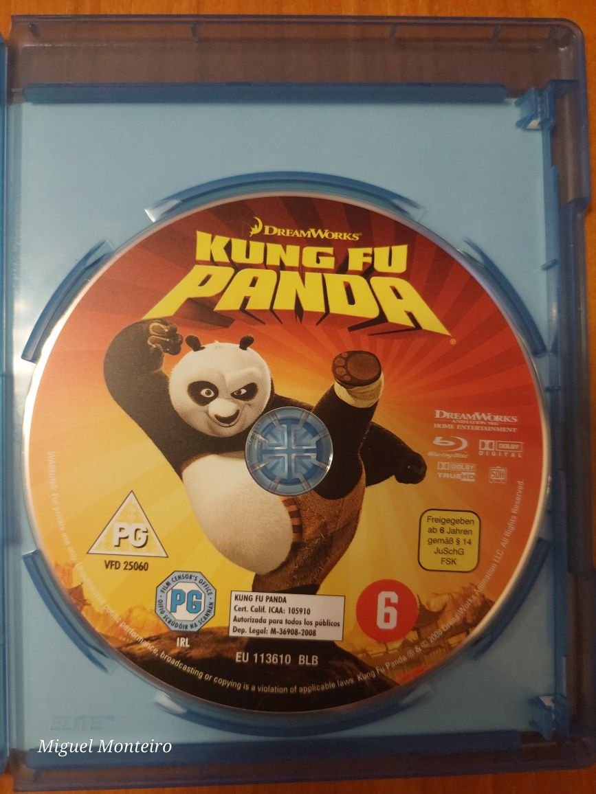 Blu Ray O Panda Do Kung Fu