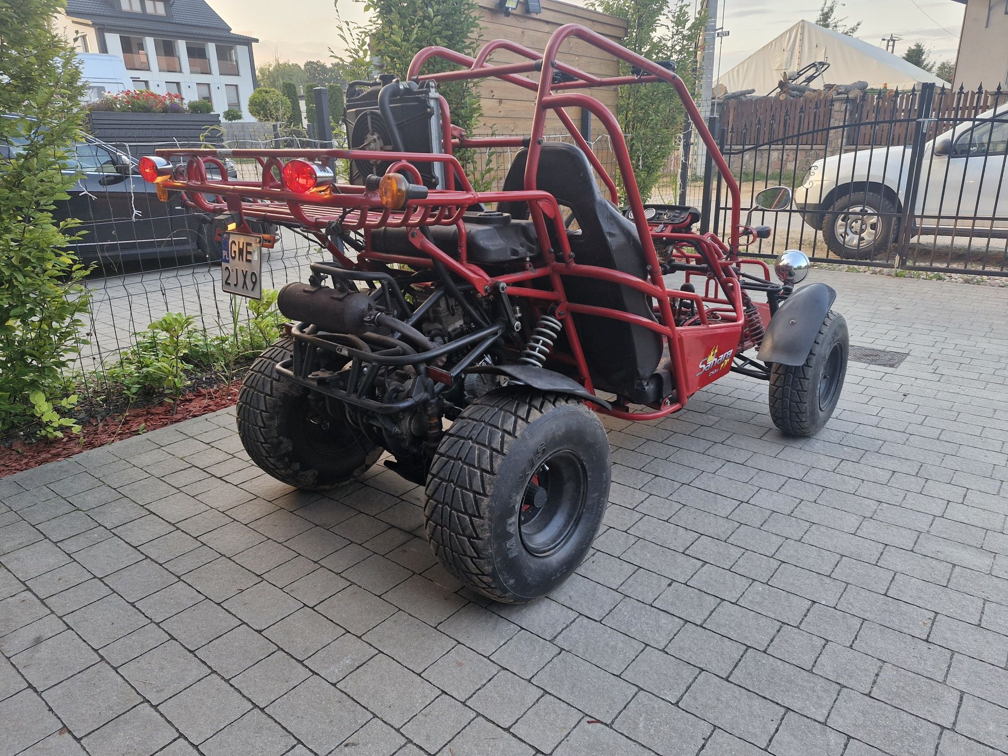 Buggy kinroad sahara 250 zarejestrowany l7e
