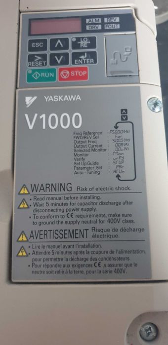 Variador de velocidade yaskawa 15kW