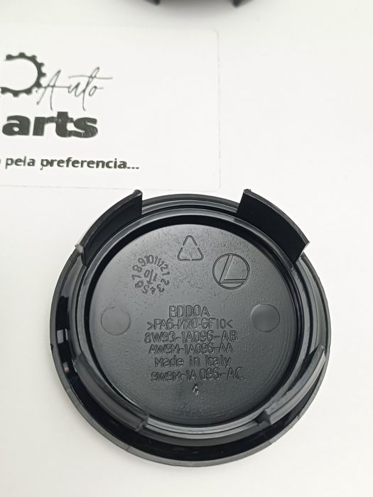 Conjunto 4 Centros de jante Jaguar 58mm