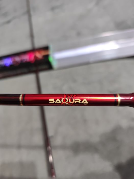 Kij spinningowy fujishi Saqura Shogun cw 4-21 gr.  długość 2.451