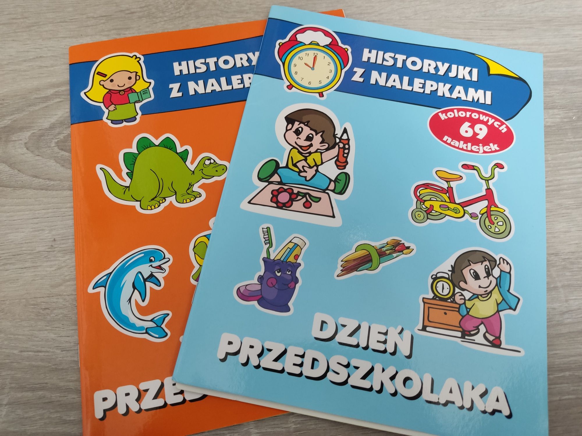 Zestaw książek i kart pracy
