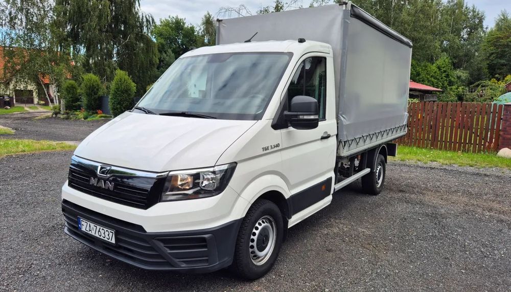 MAN TGE CRAFTER  Man Tge vw Crafter 1 właściciel | Salon | Plandeka | REZERWACJA
