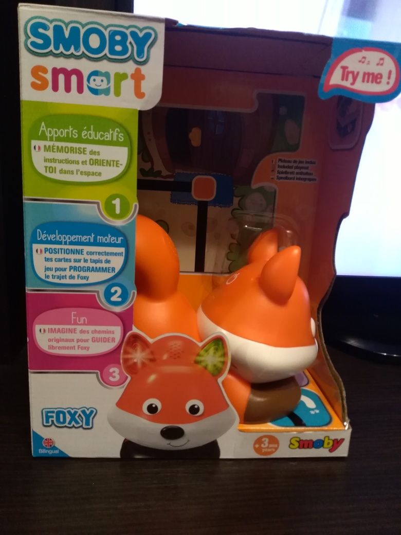 Интерактивный игровой набор smoby toys смарт лисичка