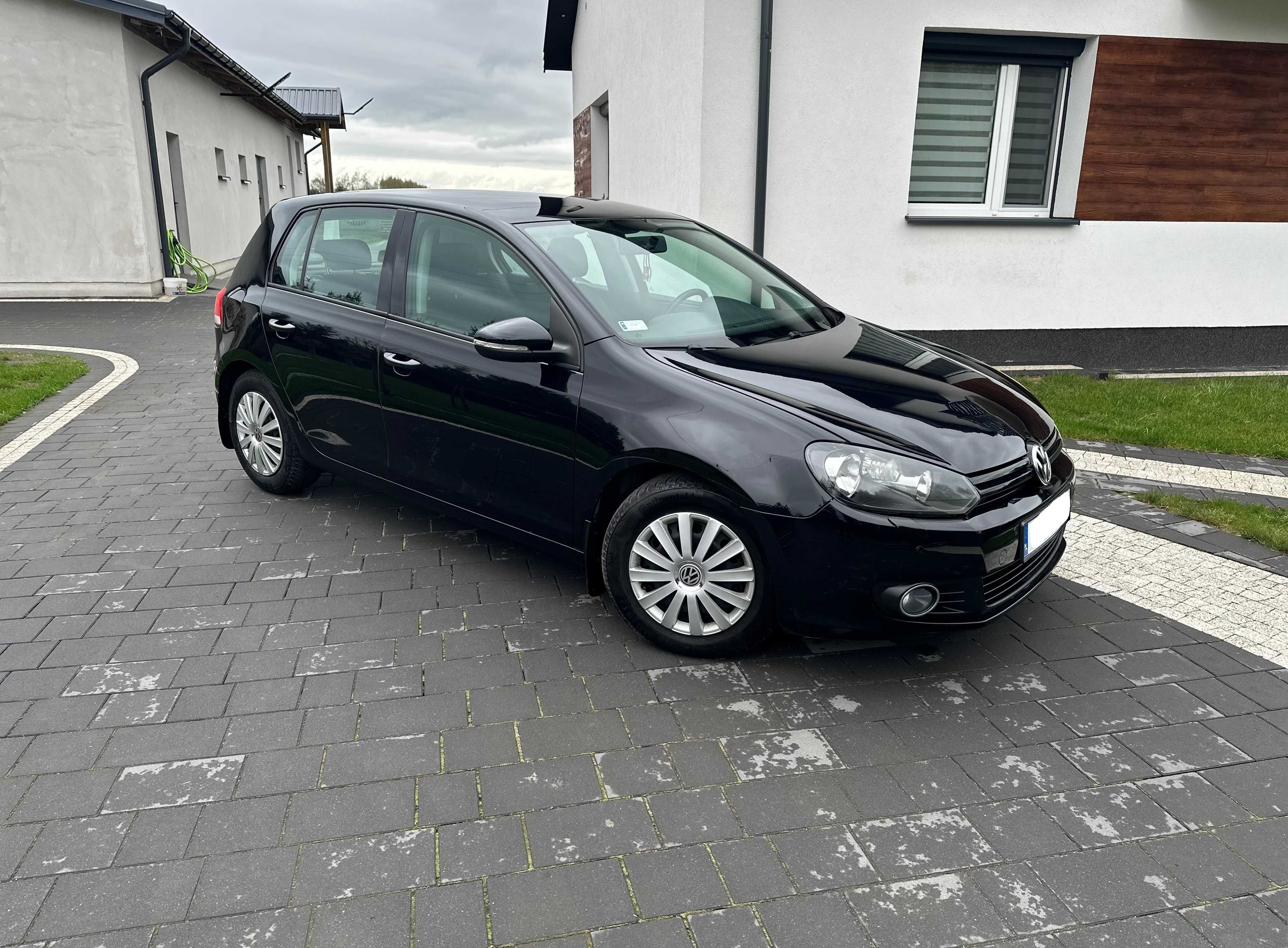 Volkswagen Golf 6 VI 2.0 TDI 140km, KLIMA, oryginalny przebieg 206tys