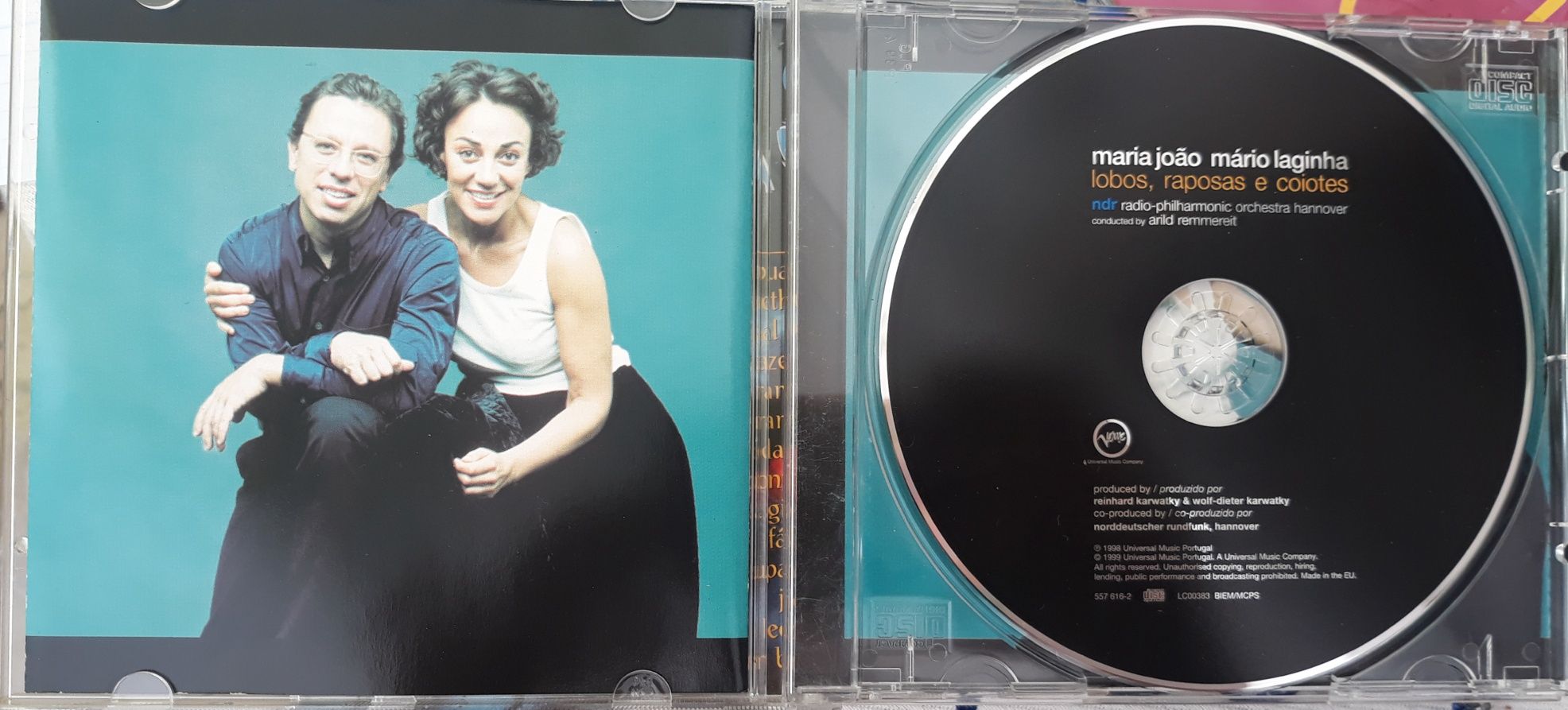 CD Maria João & Mário Laginha - Lobos, Raposas e Coiotes