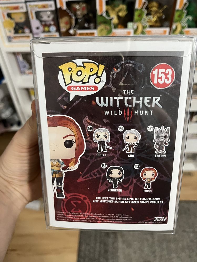 Funko pop 154 triss witcher wiedzmin