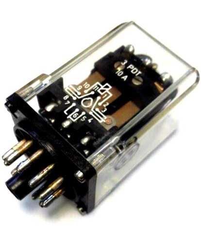 Przekaźnik ELEKTROMAGNETYCZNY  220 V  Lumen -  R-15  3PDT 10A - 11 Pin