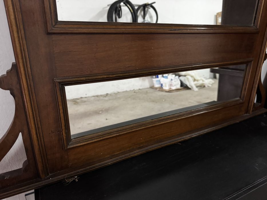 Lustro stare drewniane antyk