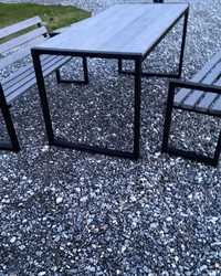 Meble ogrodowe ławki stoły