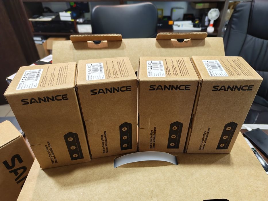 SANNCE 3MP 8-kanałowy system monitoringu PoE, 6MP NVR