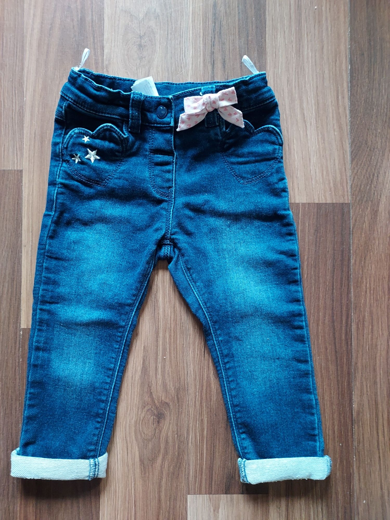 Spodnie jeans roz.86
