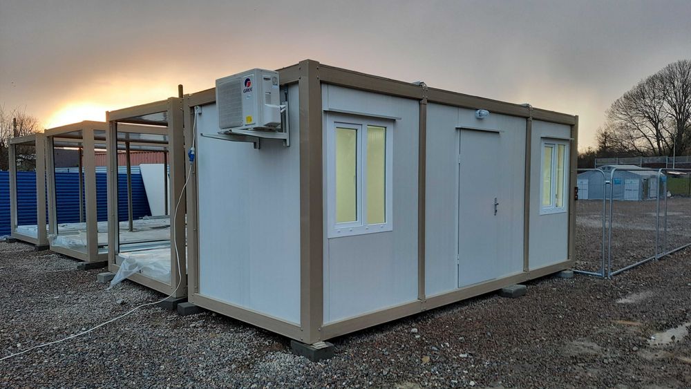 kontener biurowy, socjalny, budowlany, dostępne od reki