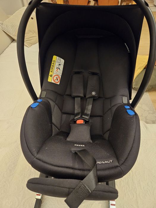 Avionaut Pixel fotelik nosidło + baza ISOFIX +adaptery do wózka