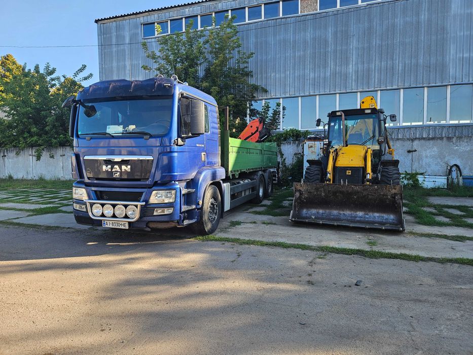 Послуги перевезення вантажів, доставка (вмонтовані крани-маніпулятори)