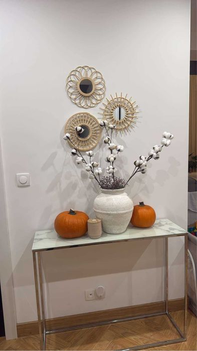 Konsola marmur szklo