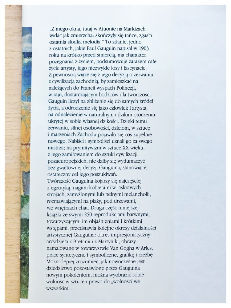 Paul Gauguin życie i twórczość Anna Maria Damigella