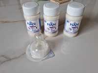 Mleko modyfikowane NAN Expert Pro Ha 1  - 3 buteleczki + smoczek