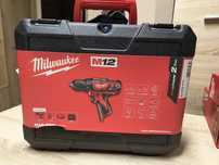 Wiertarkio wkrętarka m12 +akumulator i ładowarka Milwaukee