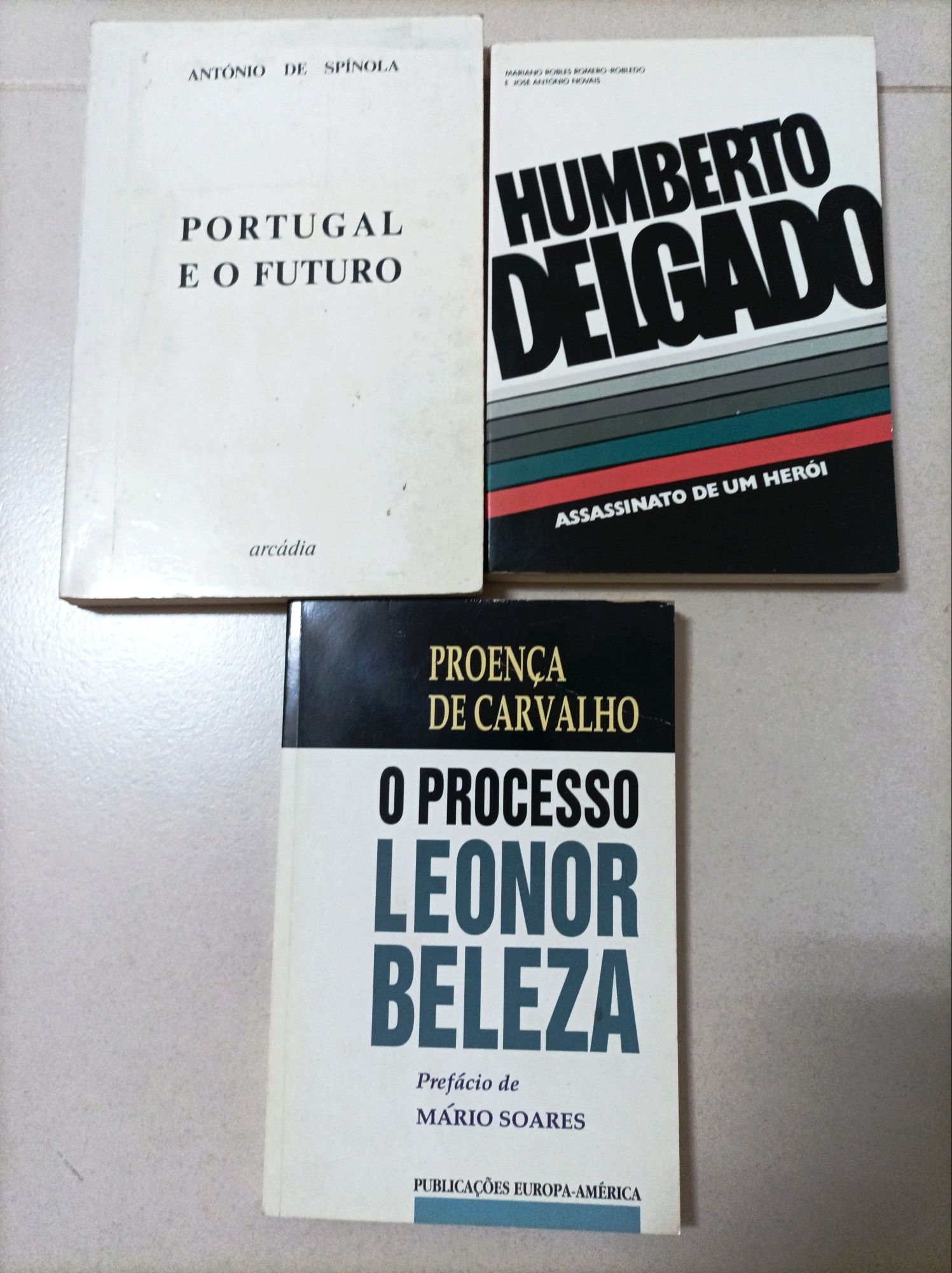 Livros sobre Política - Cavaco Silva, Lula da Silva, Humberto Delgado