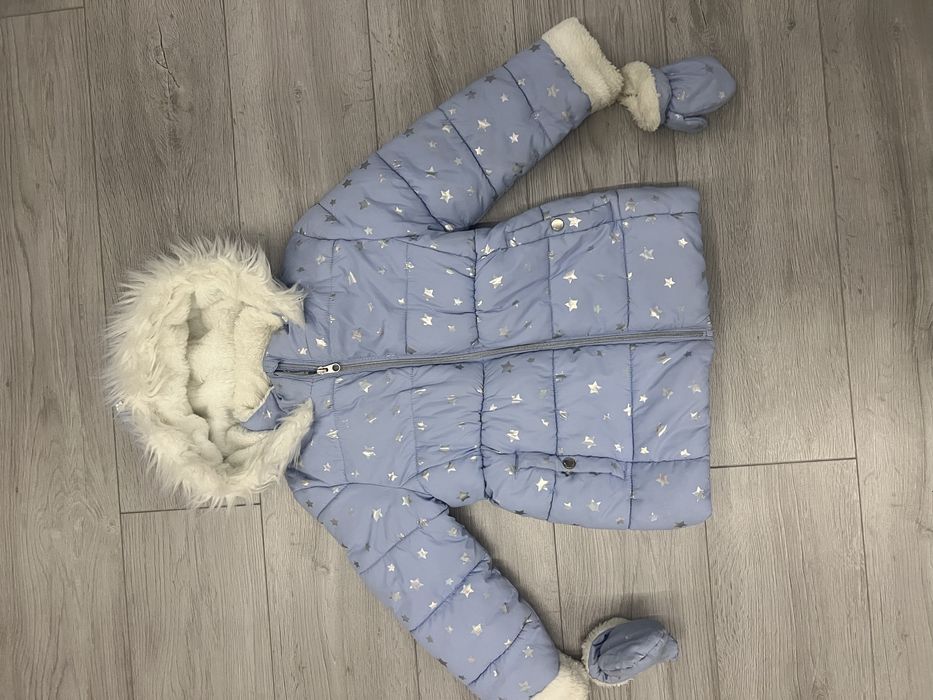 Продам зимову куртку на дівчинку