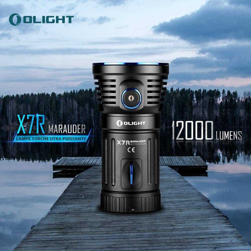 Lanterna led Olight X7r Marauder 12.000 lumens