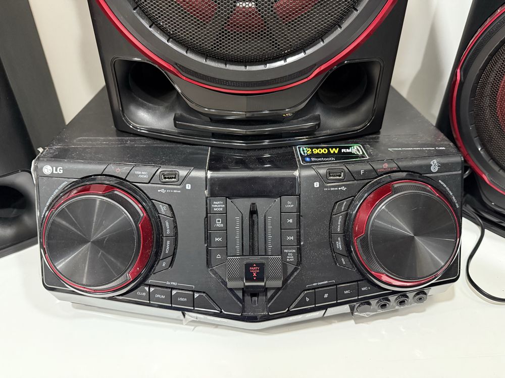 Aparelhagem nova LG 2900W RMS