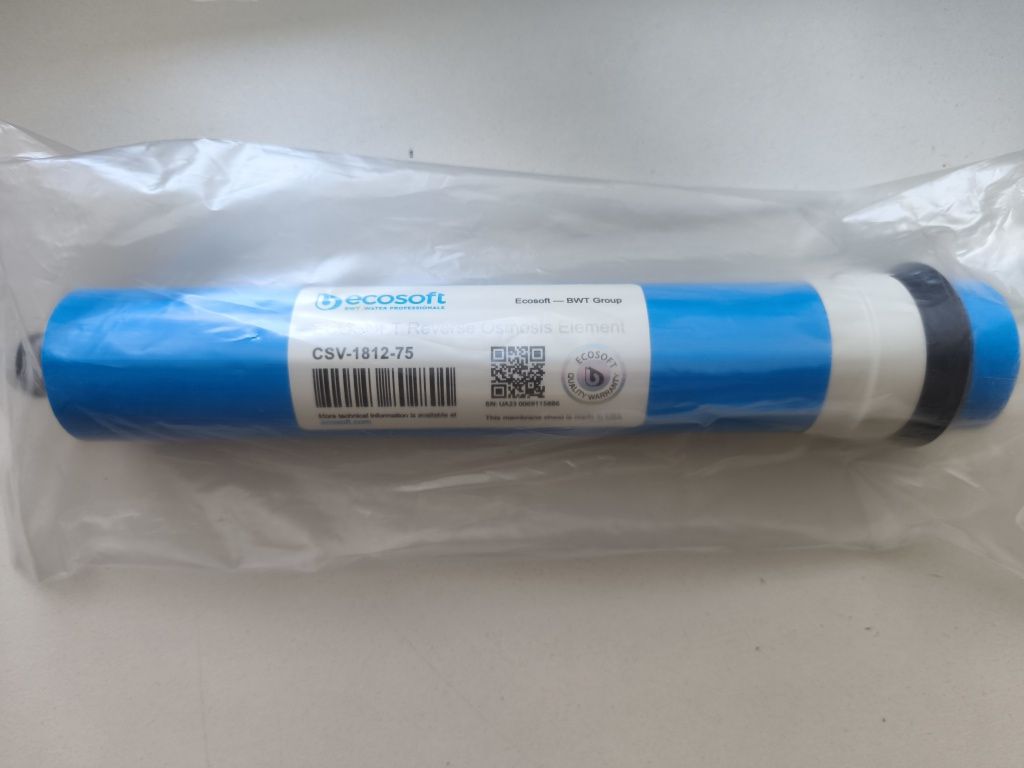 Мембрана обратного осмоса Ecosoft CSV-1812-75 (75 GPD)