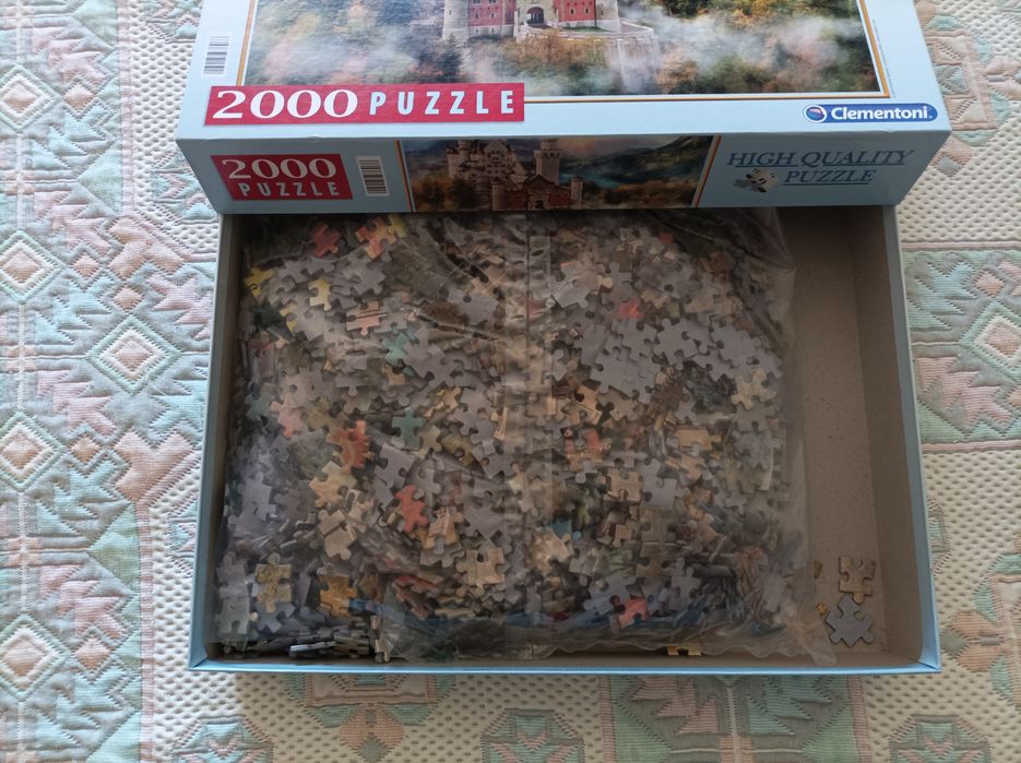 Puzzle de 2000 peças da Clementoni