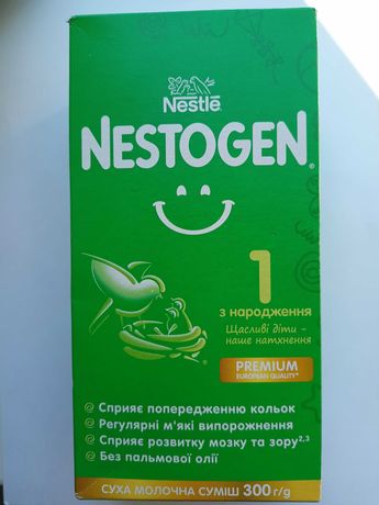 Смесь детская Nestogen 1 для кормления от 0 до 6 месяцев(300 гр)