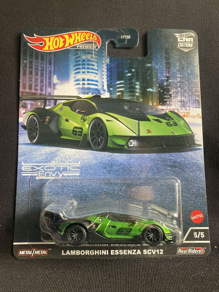 Hot Wheels Premium Exotic Envy Car Culture set 5szt